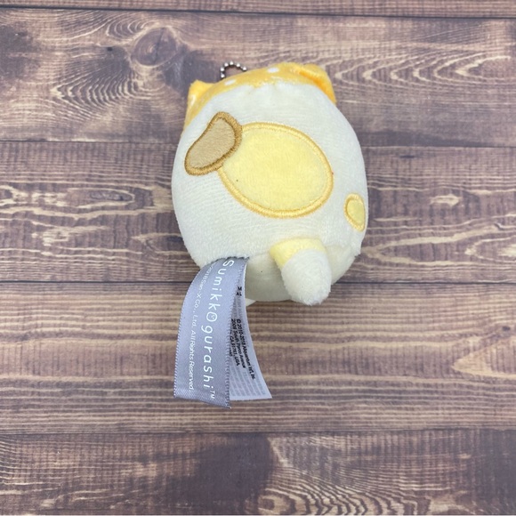 Sumikko Gurashi Neko Cat Plush Keychain Yellow 2 Inch Stuffed Toy 2018 Gifts - Picture 7 of 7